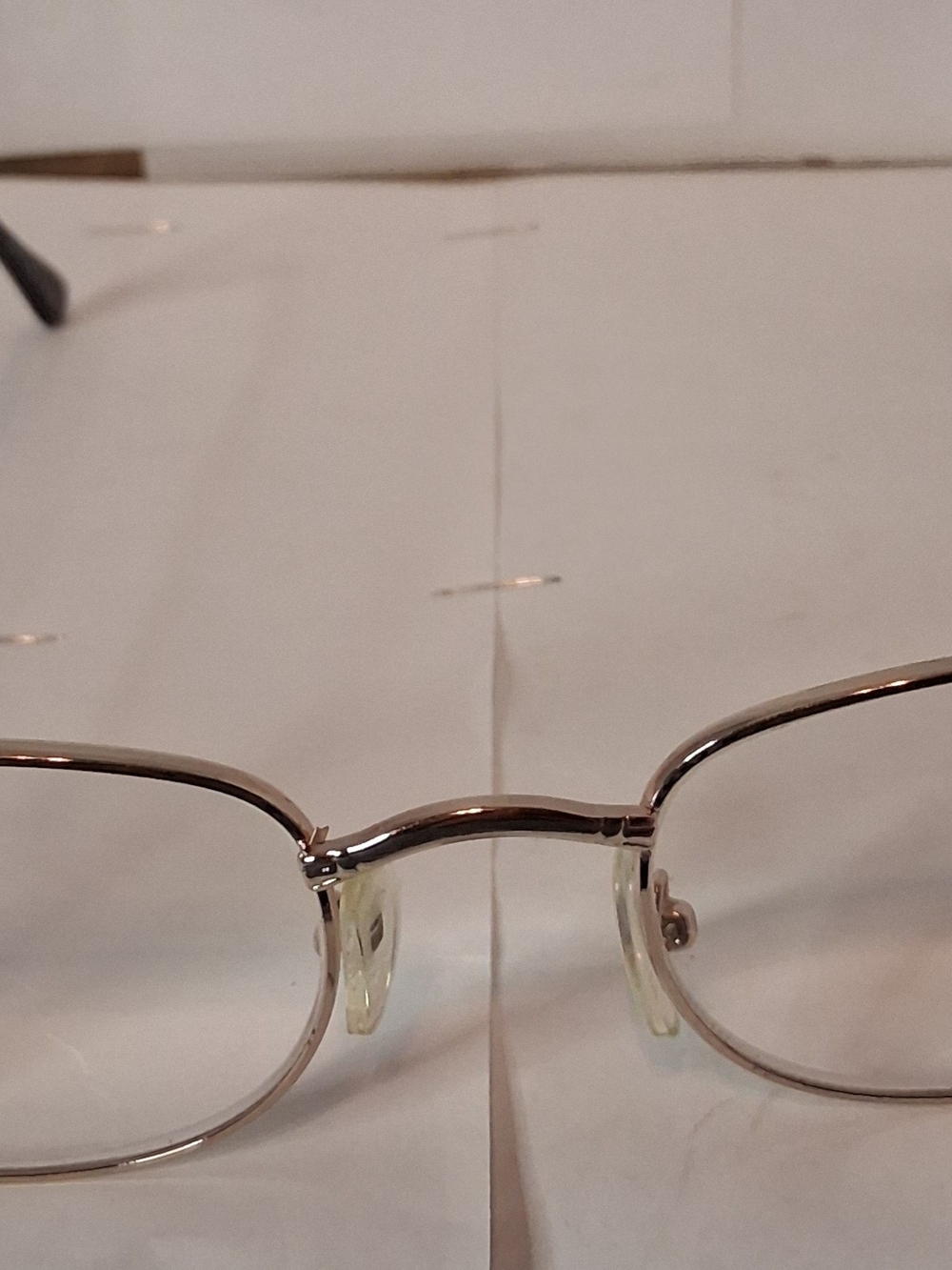 Classic Men's Metal Eyeglasses Frame - Silver